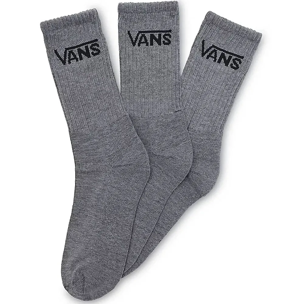 Vans Classic Crew Socks (3 Pack) UK Size 5.5-8
