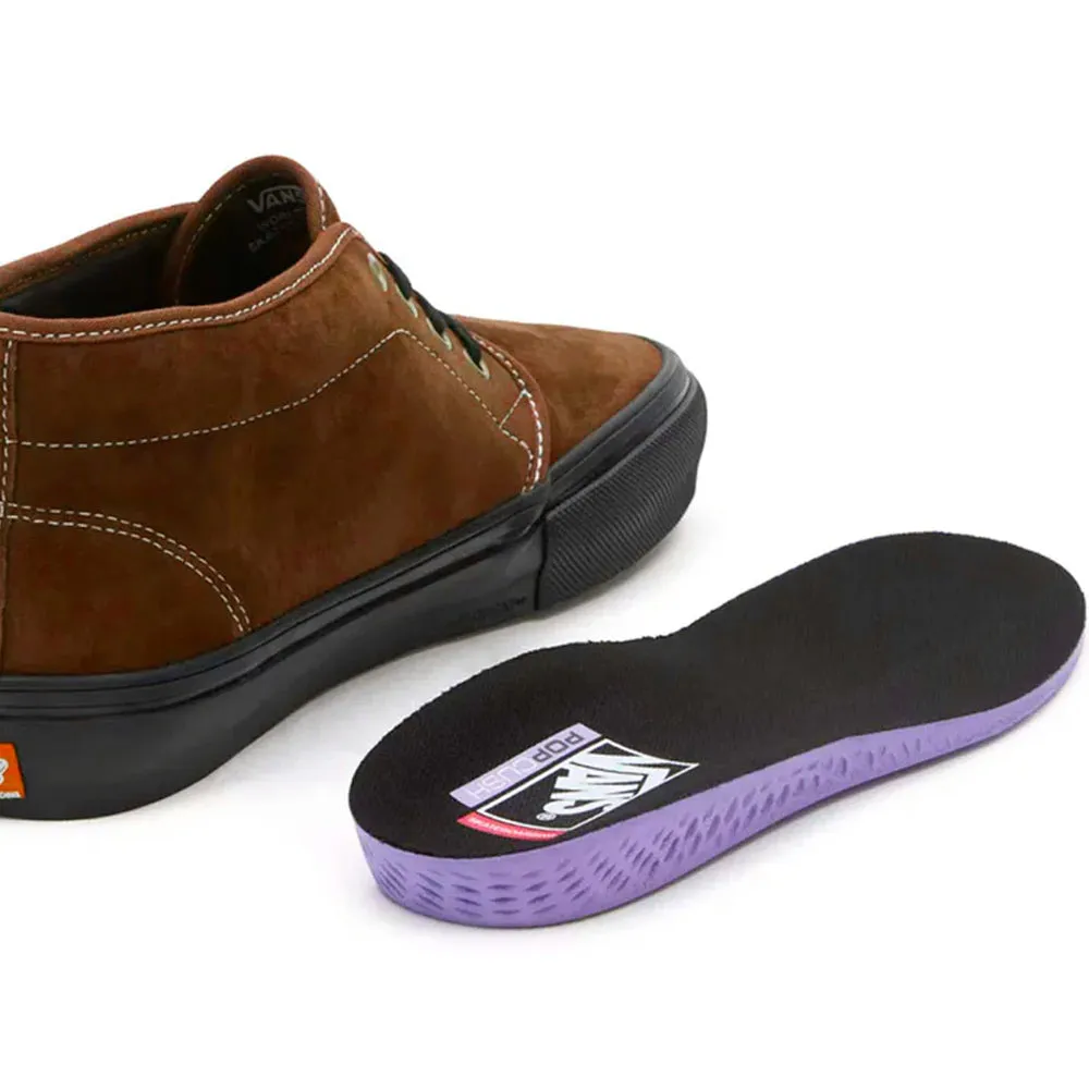 Vans Skate Chukka VCU Shoes Brown/Black