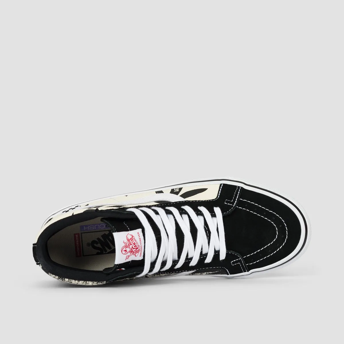 Vans Skate Sk8-Hi Reissue Shoes - Grosso '88 Black/Palms