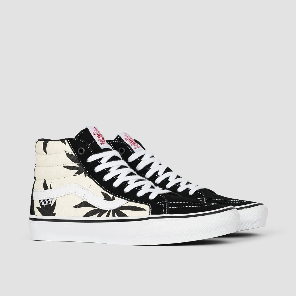 Vans Skate Sk8-Hi Reissue Shoes - Grosso '88 Black/Palms