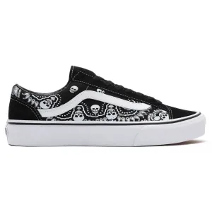 Vans Style 36 Bandana Classic Shoes Mens - Black/True Black/True White