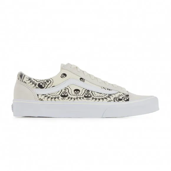 Vans Style 36 Bandana Classic Shoes Mens - Classic White/Black