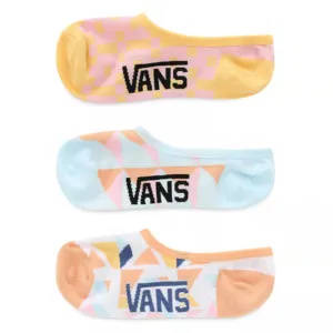 Vans Womens Classic Check Canoodle Socks 3 Pack (UK Size 4-7.5)