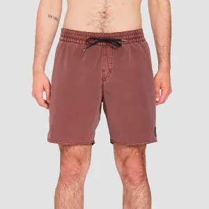 Volcom Center 17" Boardshorts Bordeaux Brown