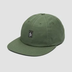 Volcom Ramp Stone Adj Cap Fir Green