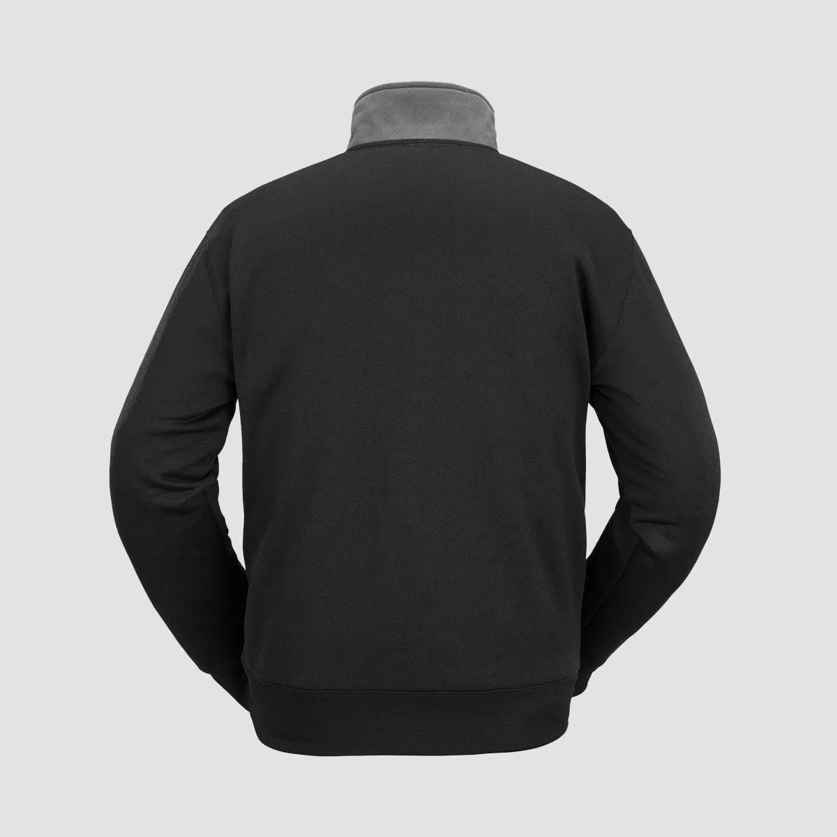 Volcom She Crew Fleece Sweatshirt Black