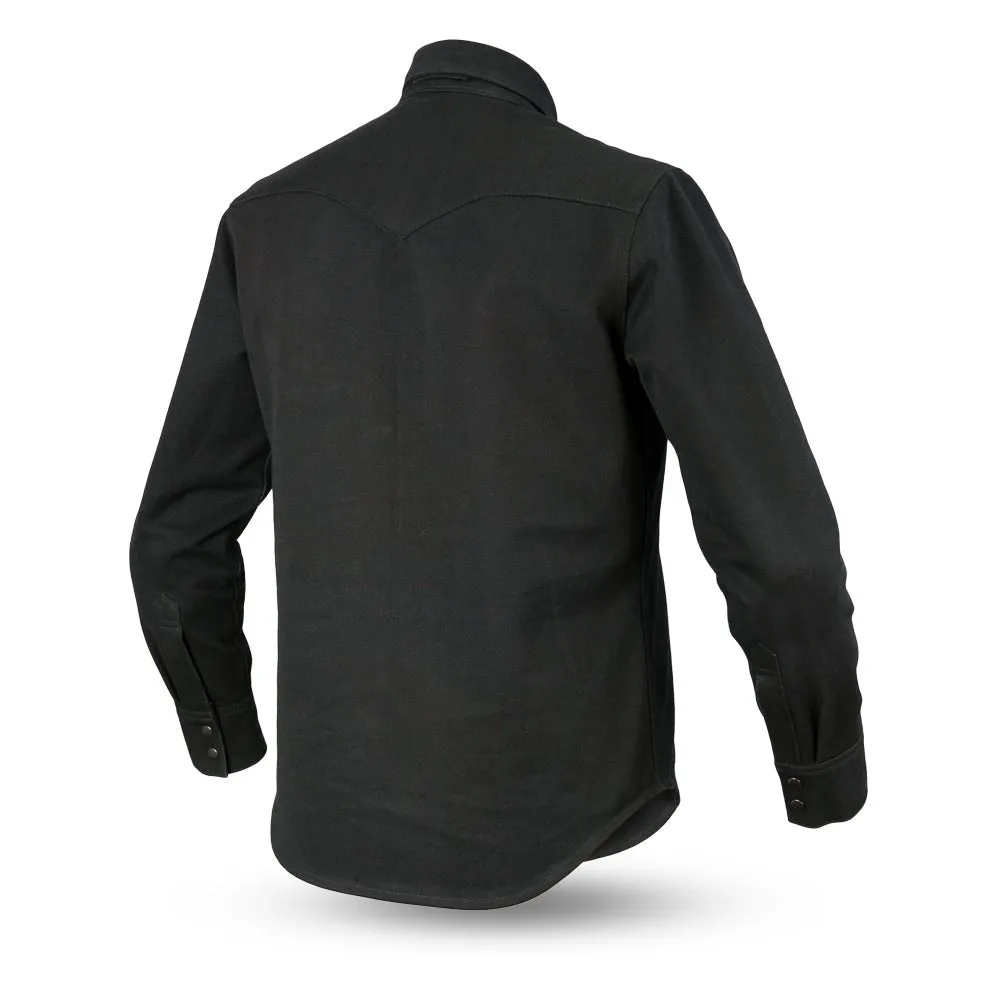 Voyager Men's Motorcycle Canvas Shirt