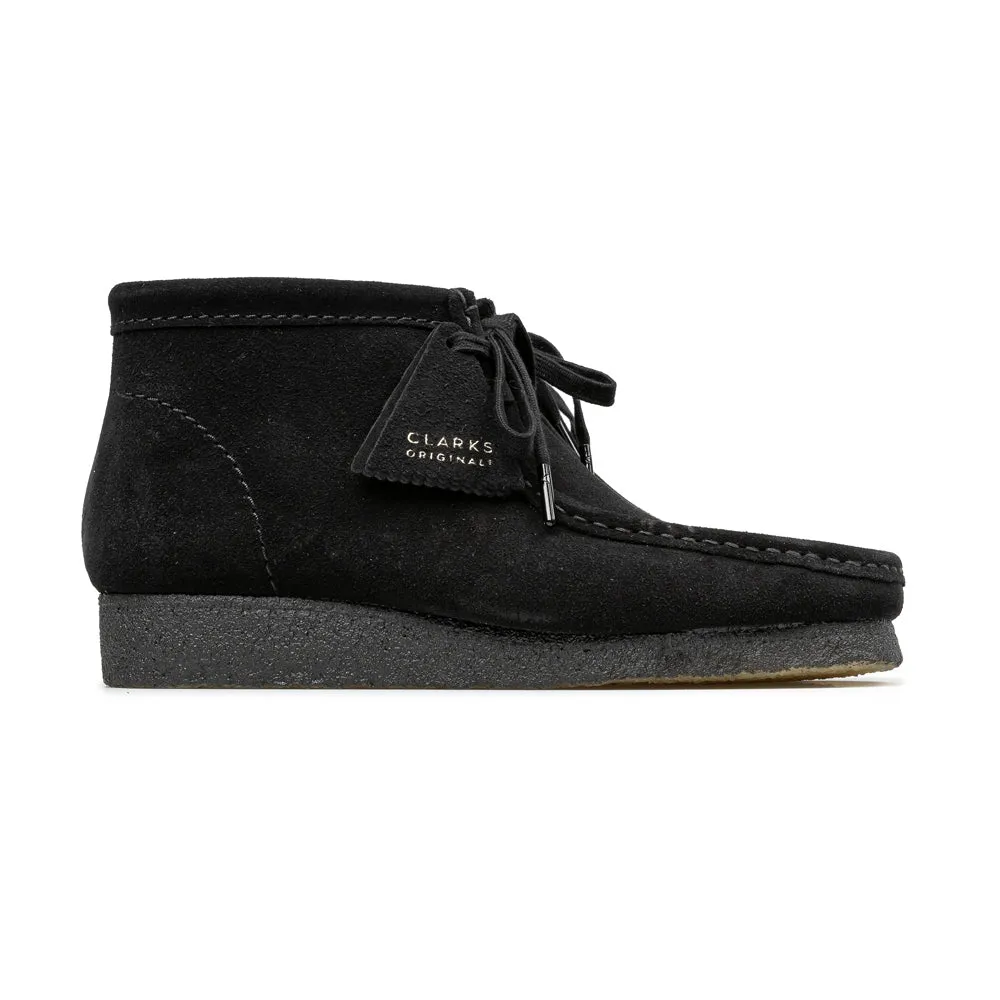 Wallabee Boot Black Suede | Black