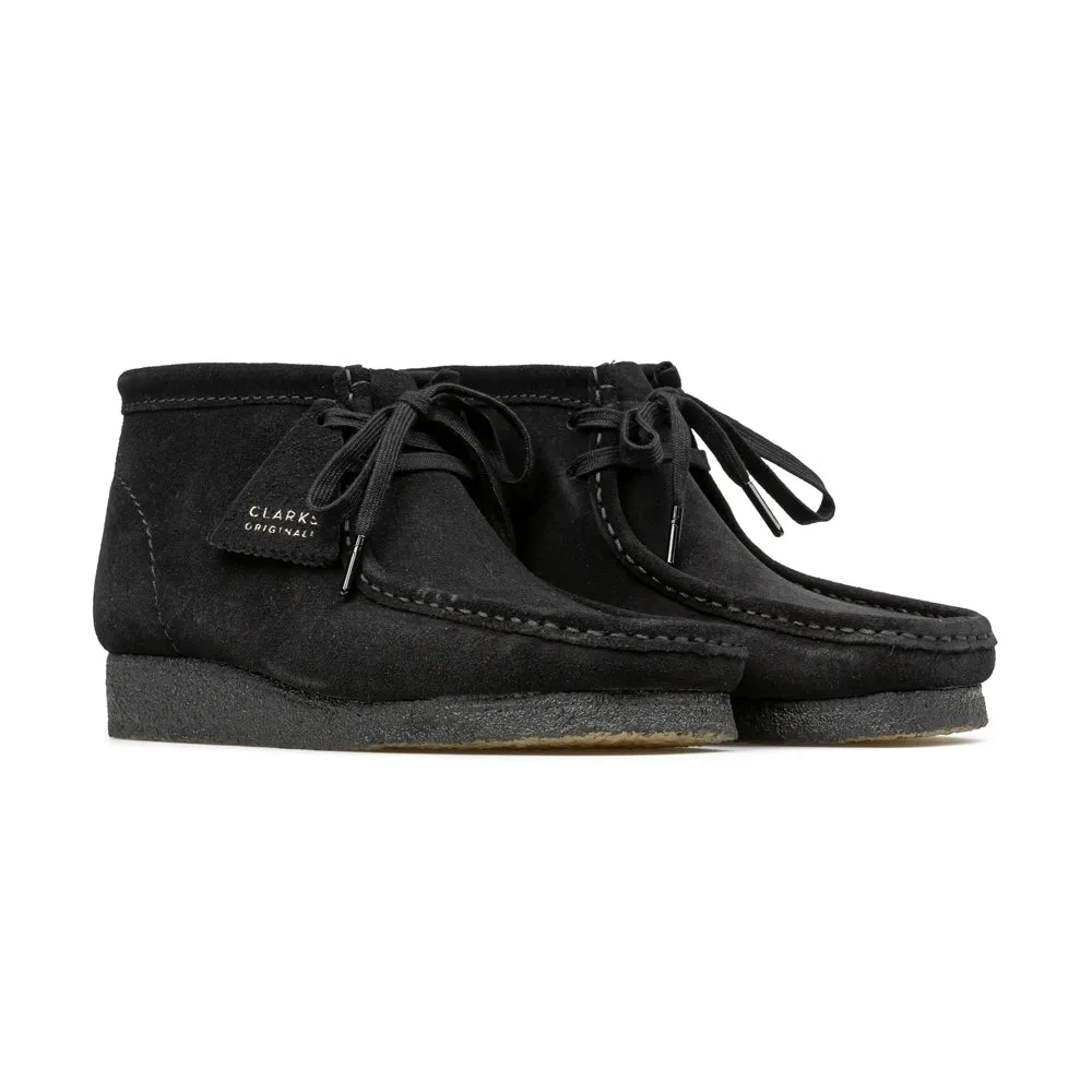 Wallabee Boot Black Suede | Black