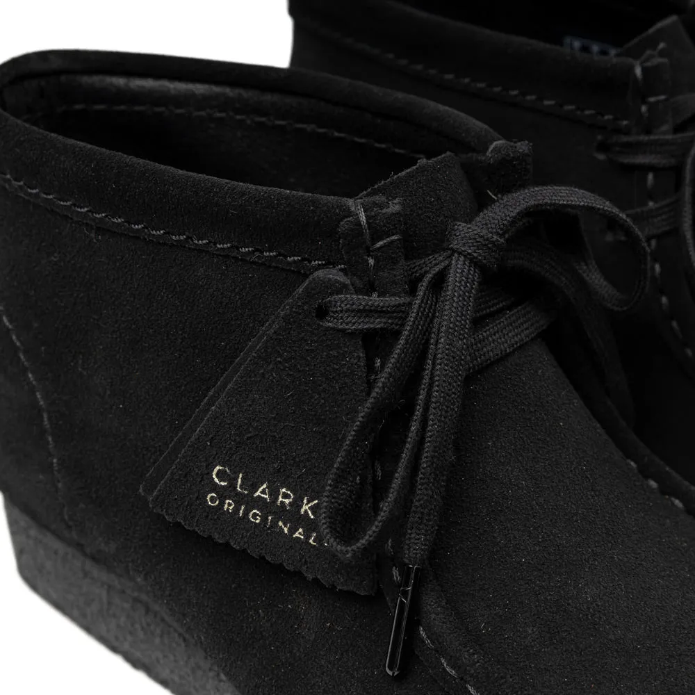 Wallabee Boot Black Suede | Black