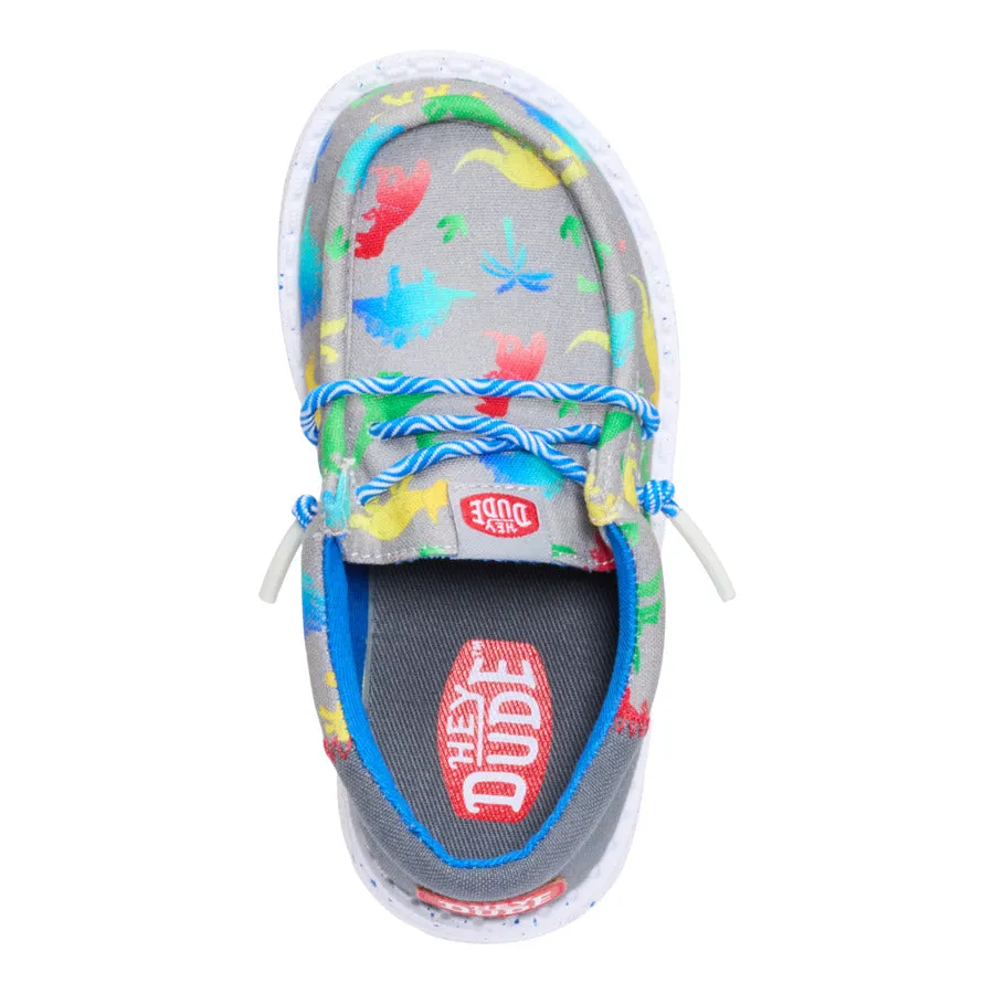 Wally Funk Toddler Dinomite - Dino Grey/Multi