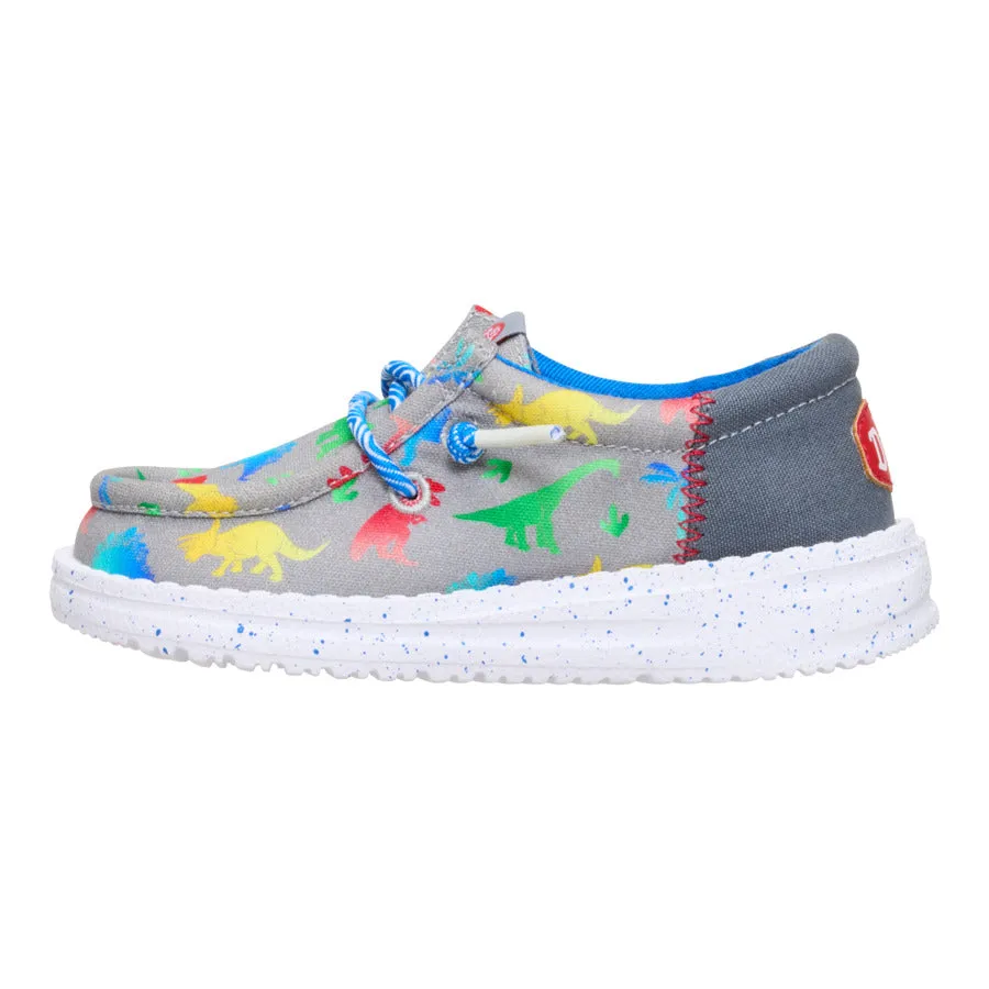 Wally Funk Toddler Dinomite - Dino Grey/Multi