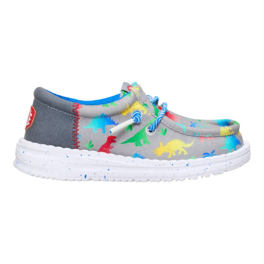 Wally Funk Toddler Dinomite - Dino Grey/Multi