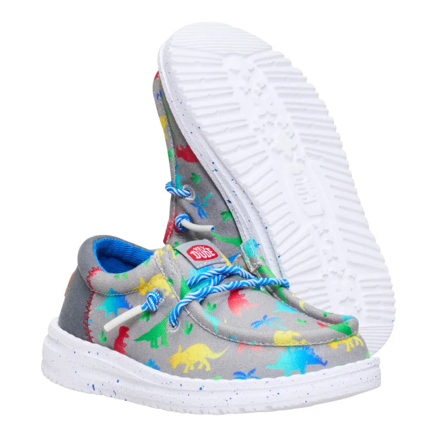 Wally Funk Toddler Dinomite - Dino Grey/Multi