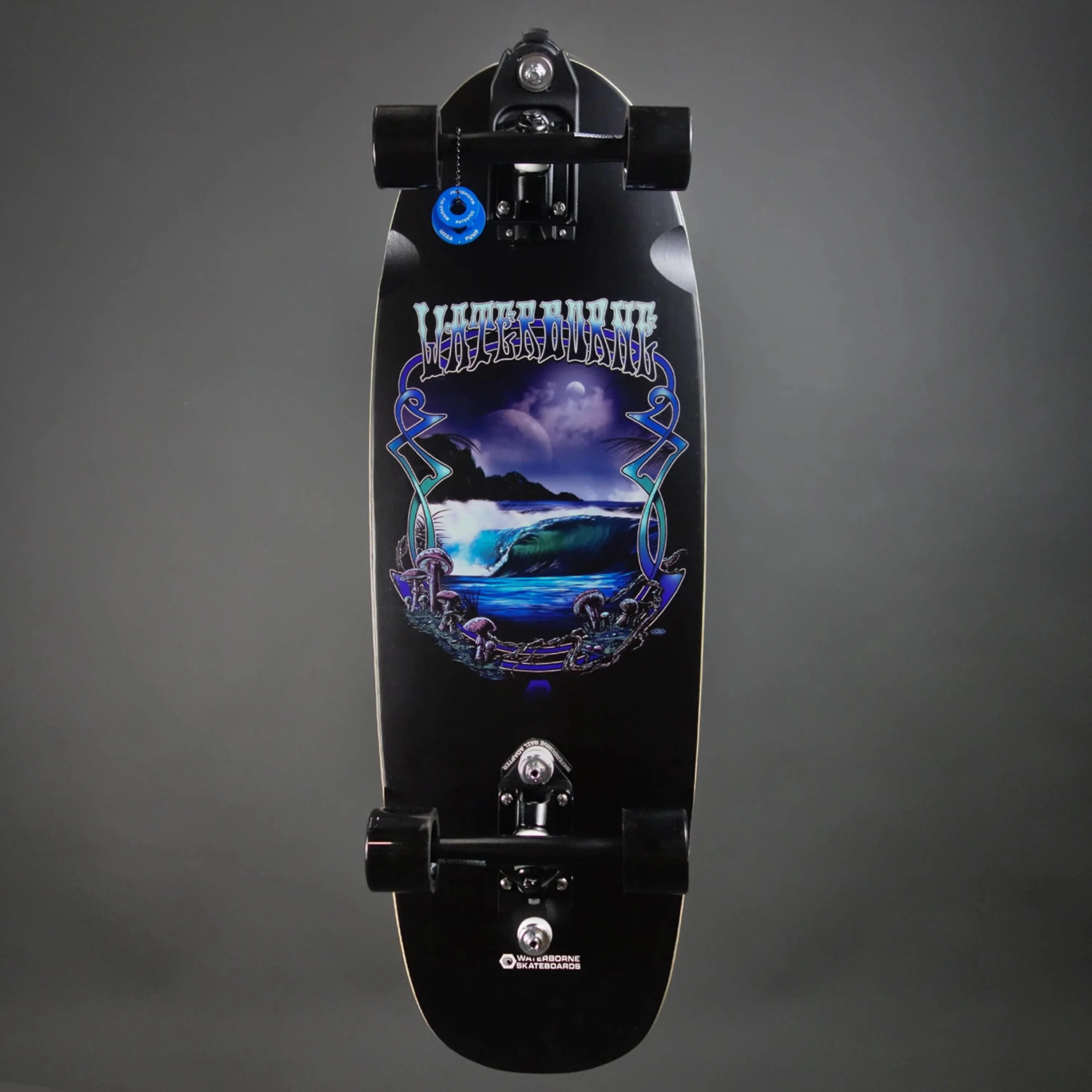 Waterborne Taurus California Classic FIN   RKP Surf Skate
