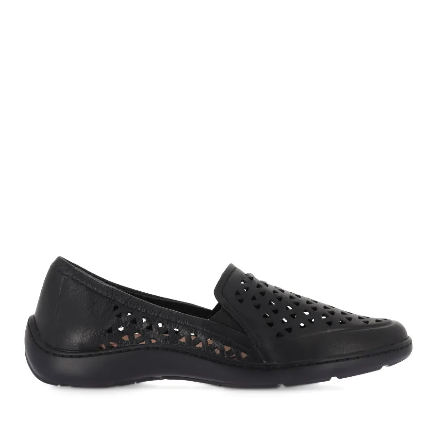 WAVADA XF - BLACK BLACK LEATHER