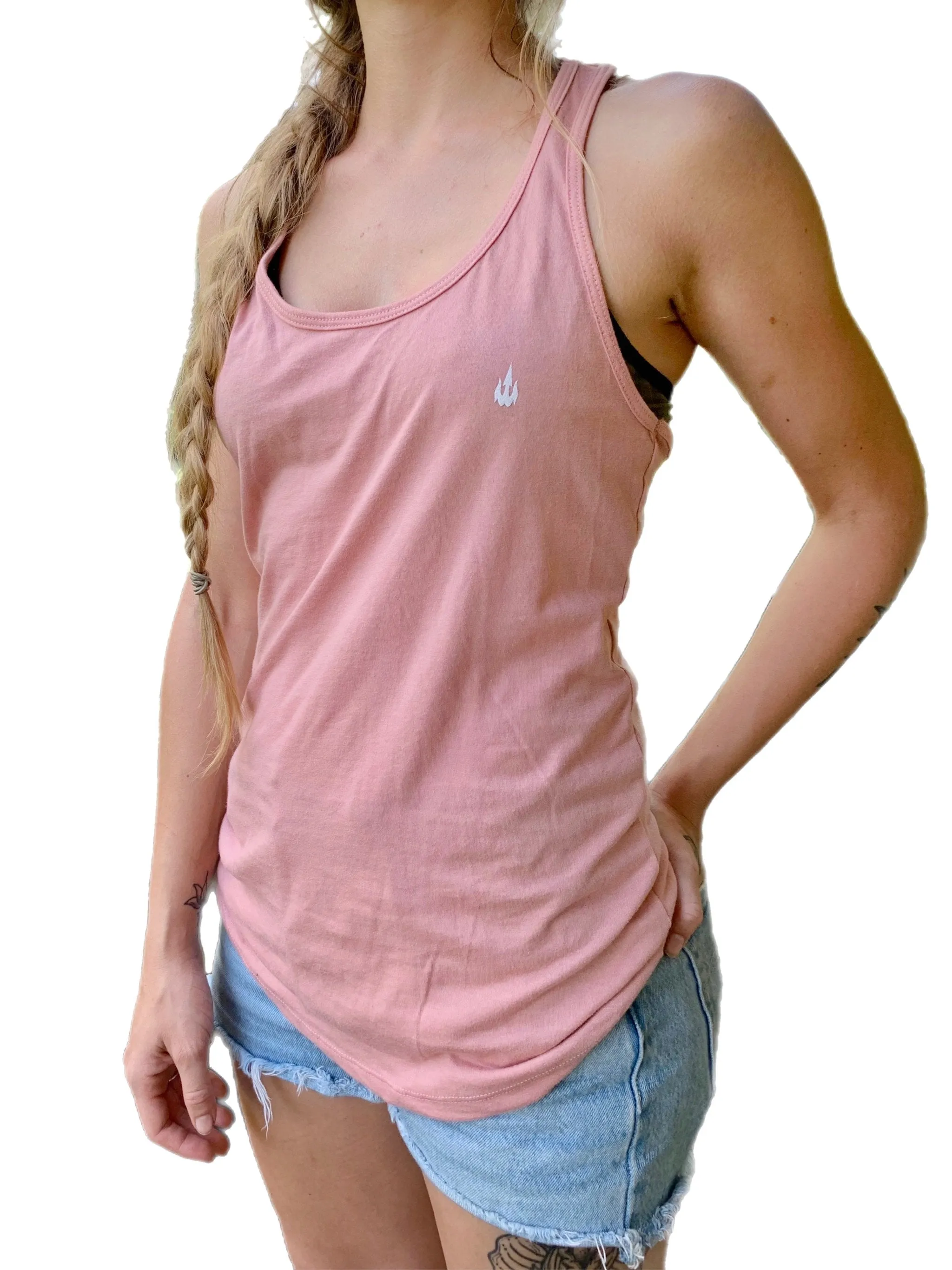 WBZ Girls Tiny Trident Racerback Tank