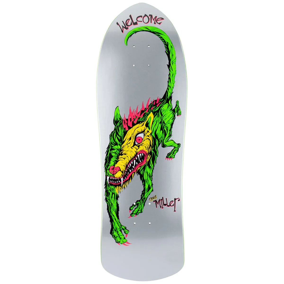 Welcome - Chris Miller Beast on Crossone 10.0 Skateboard Deck