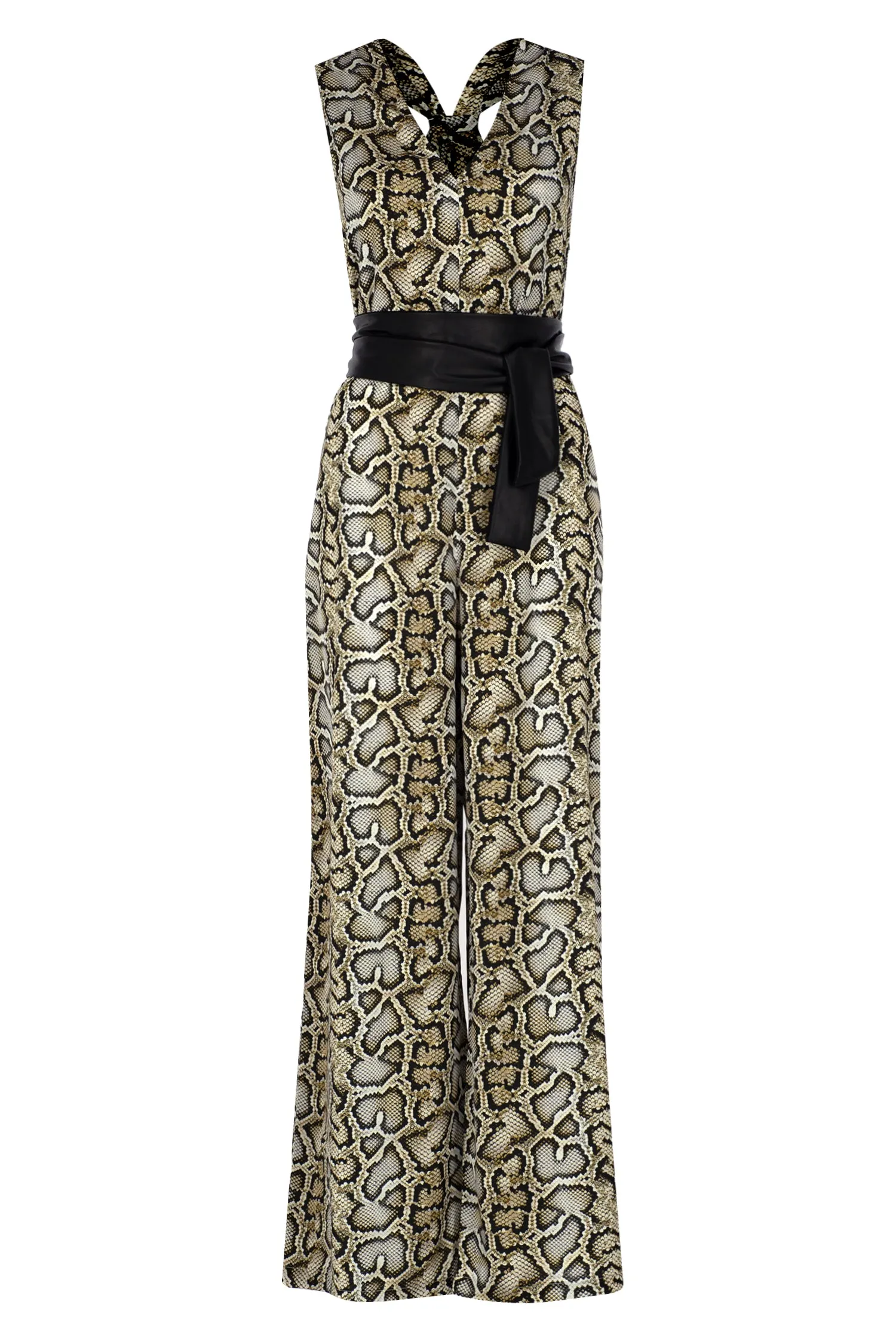 Wild Muse Python Jumpsuit