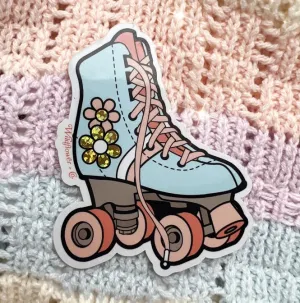 Wildflower   Co Roller Skate Sticker - Daisy skate -