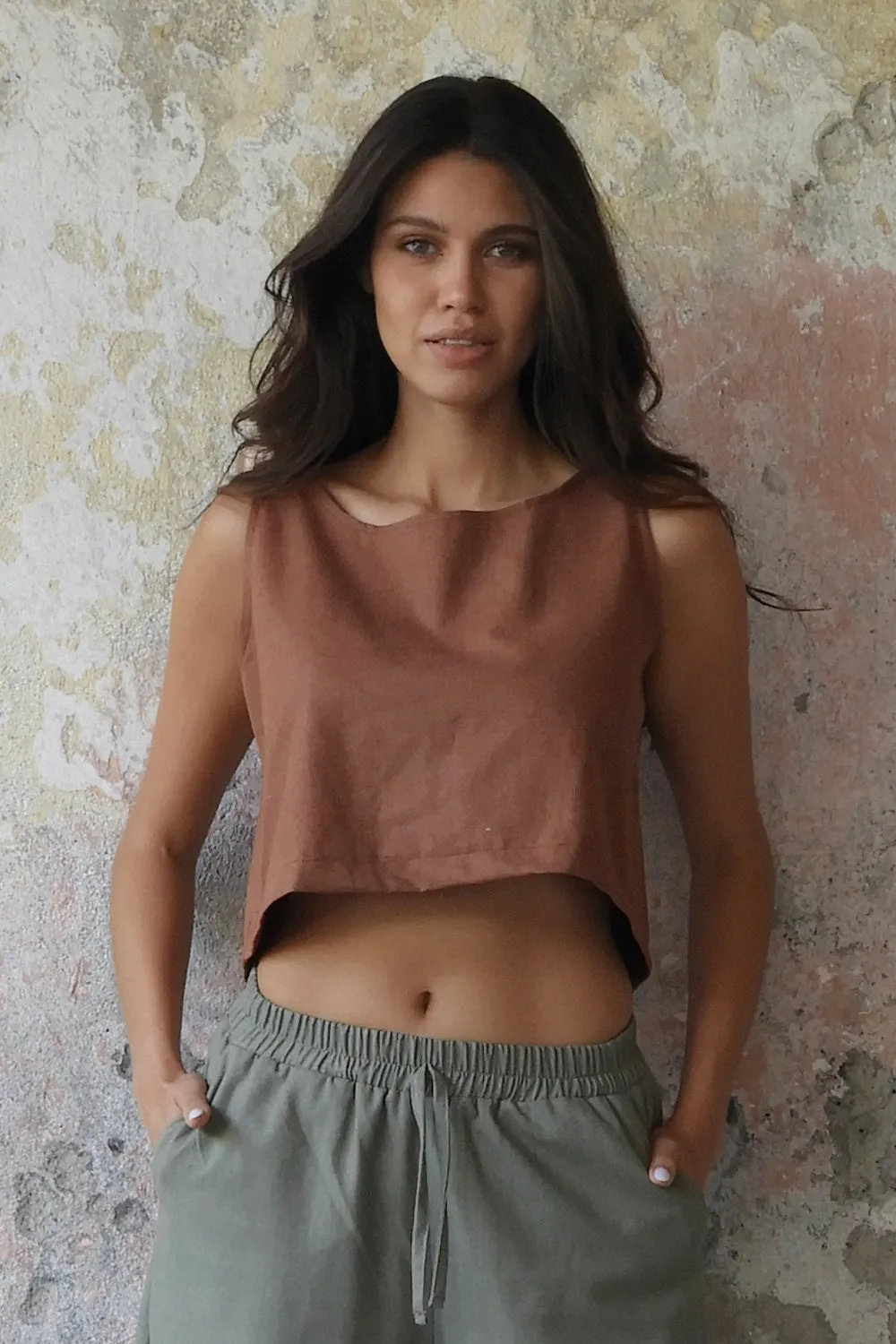 WIND Linen Top