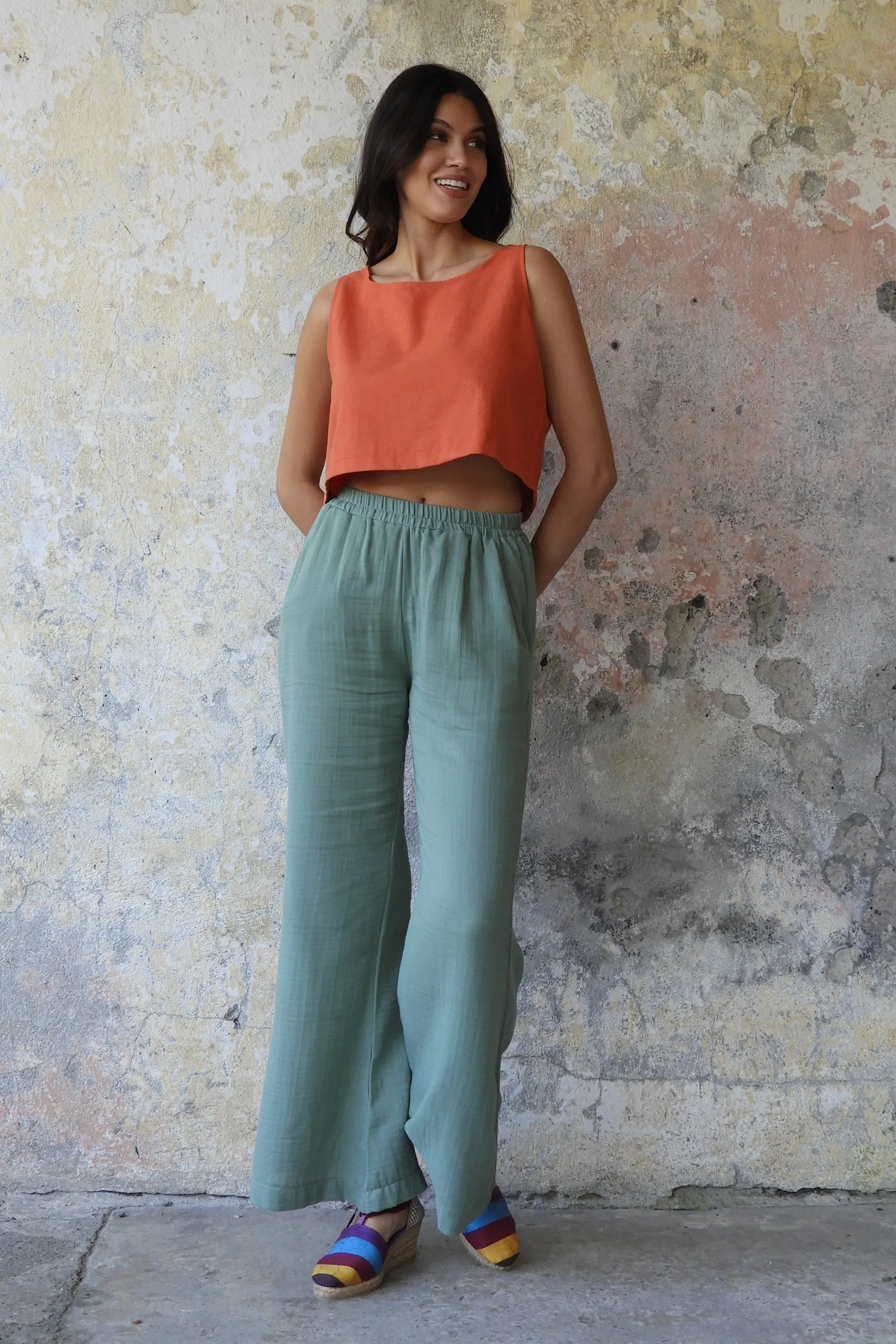 WIND Linen Top