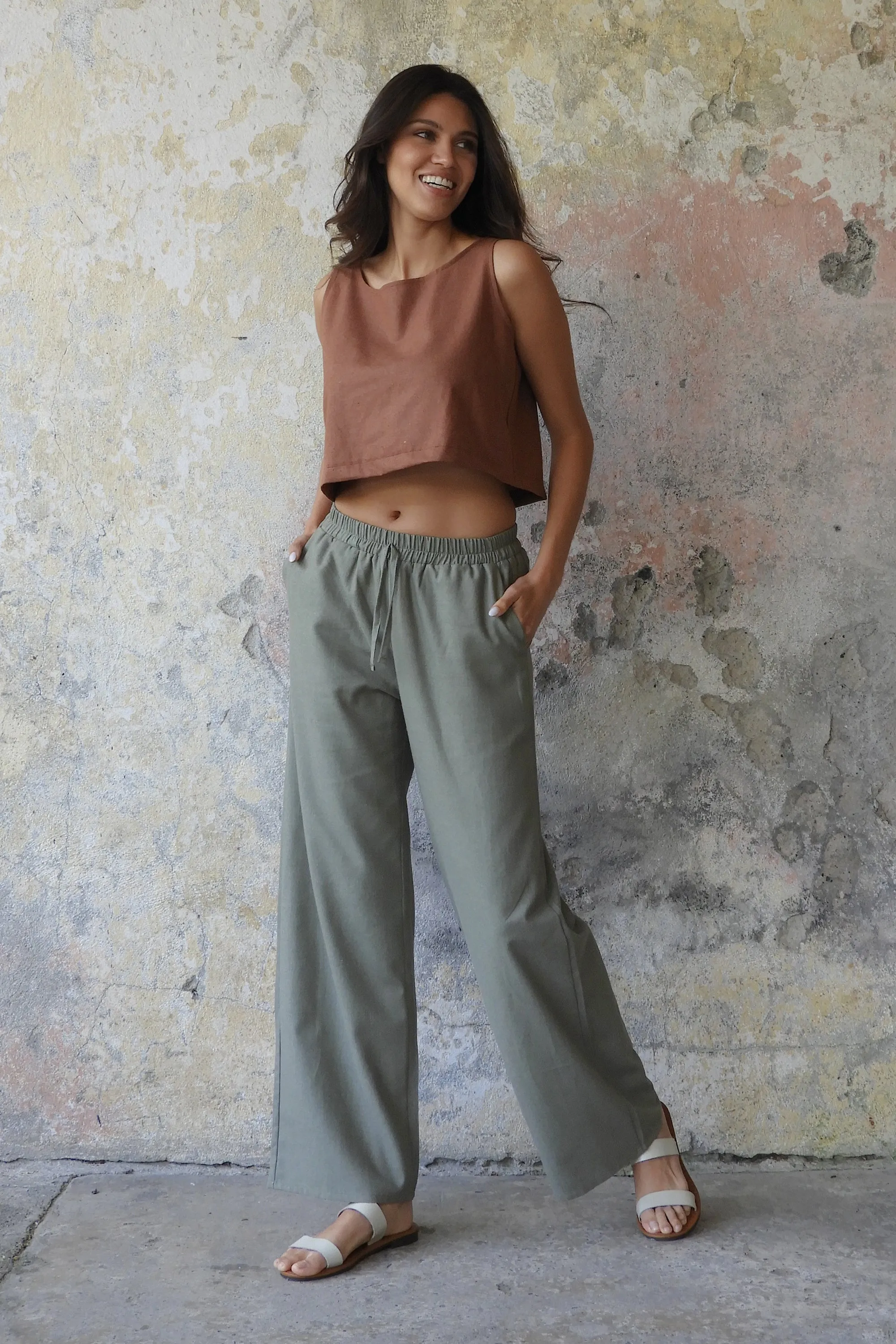 WIND Linen Top