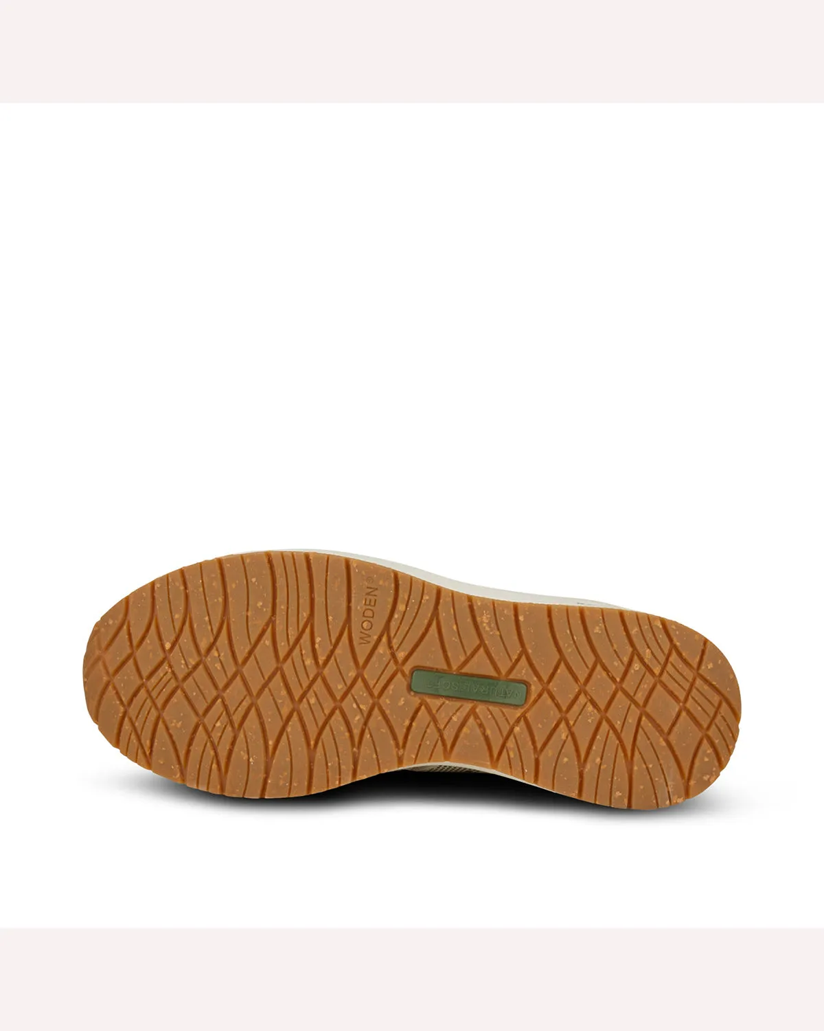 Woden Rigmor Sneaker - Blanc de Blanc/Deep Forest