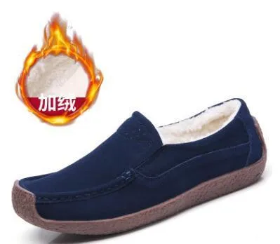 Women Moccasins Women's Flats Genuine leather Shoes