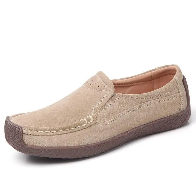 Women Moccasins Women's Flats Genuine leather Shoes