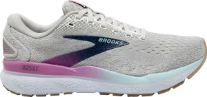 WOMEN'S BROOKS GHOST 16 | WHITE / GREY / ESTATE BLUE