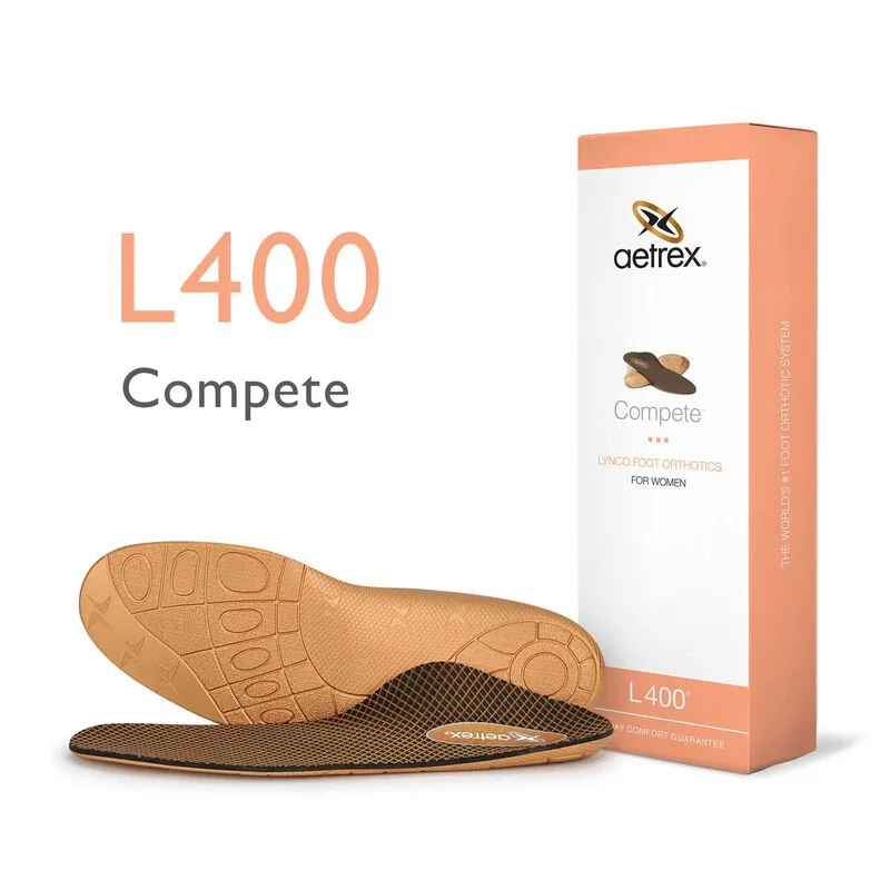 Women's Compete Orthotics - Insoles for Active Lifestyles - L400W