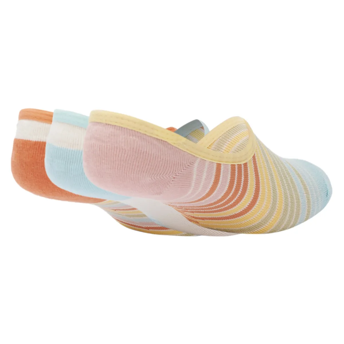 Women's Retro Stripe Canoodle (Pack of 3 pairs) Ankle Socks