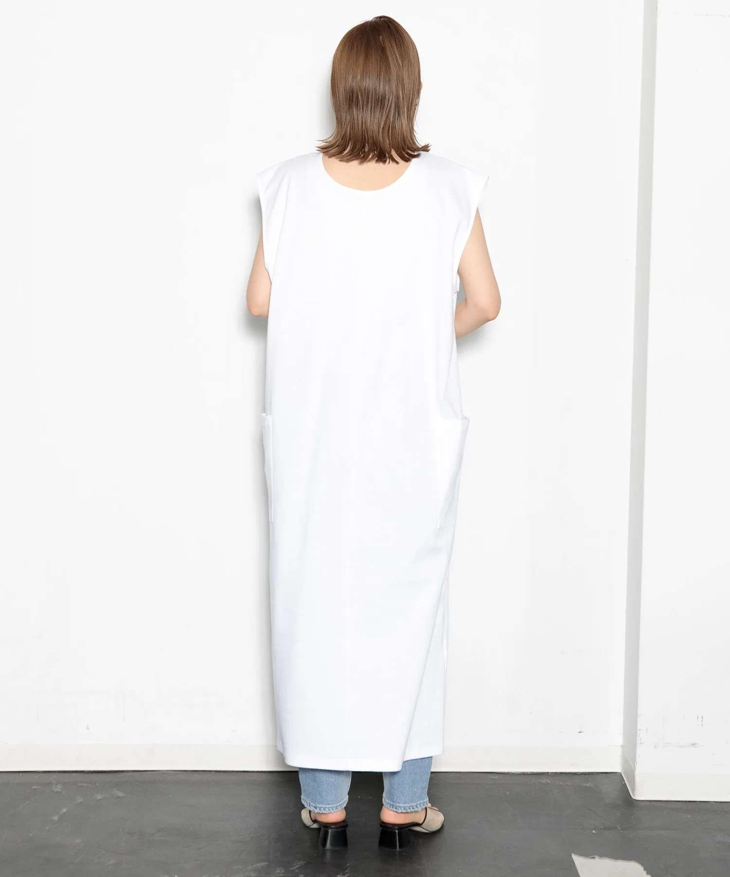 【WOMEN】THE FLATS ノースリーブワンピース