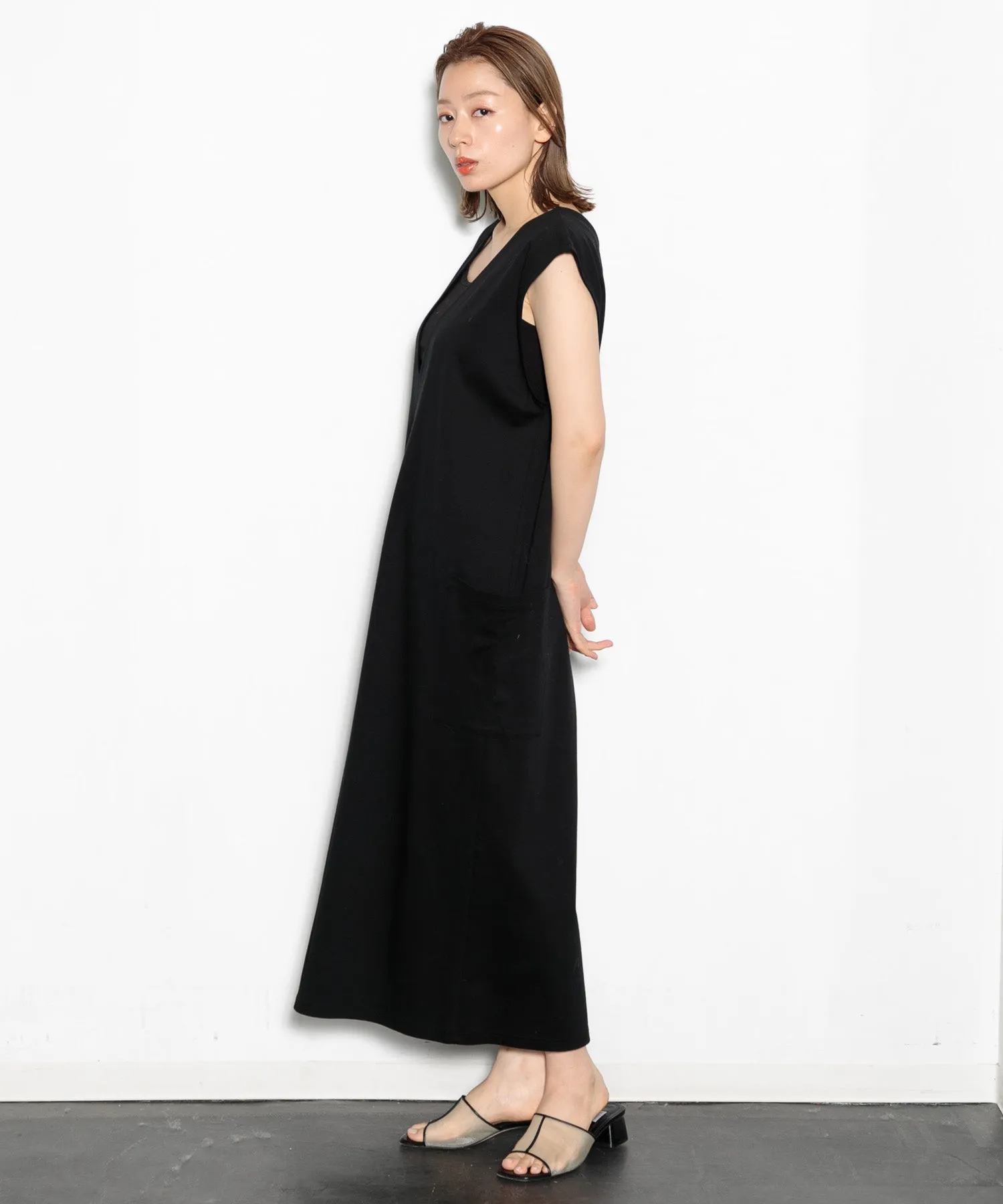 【WOMEN】THE FLATS ノースリーブワンピース