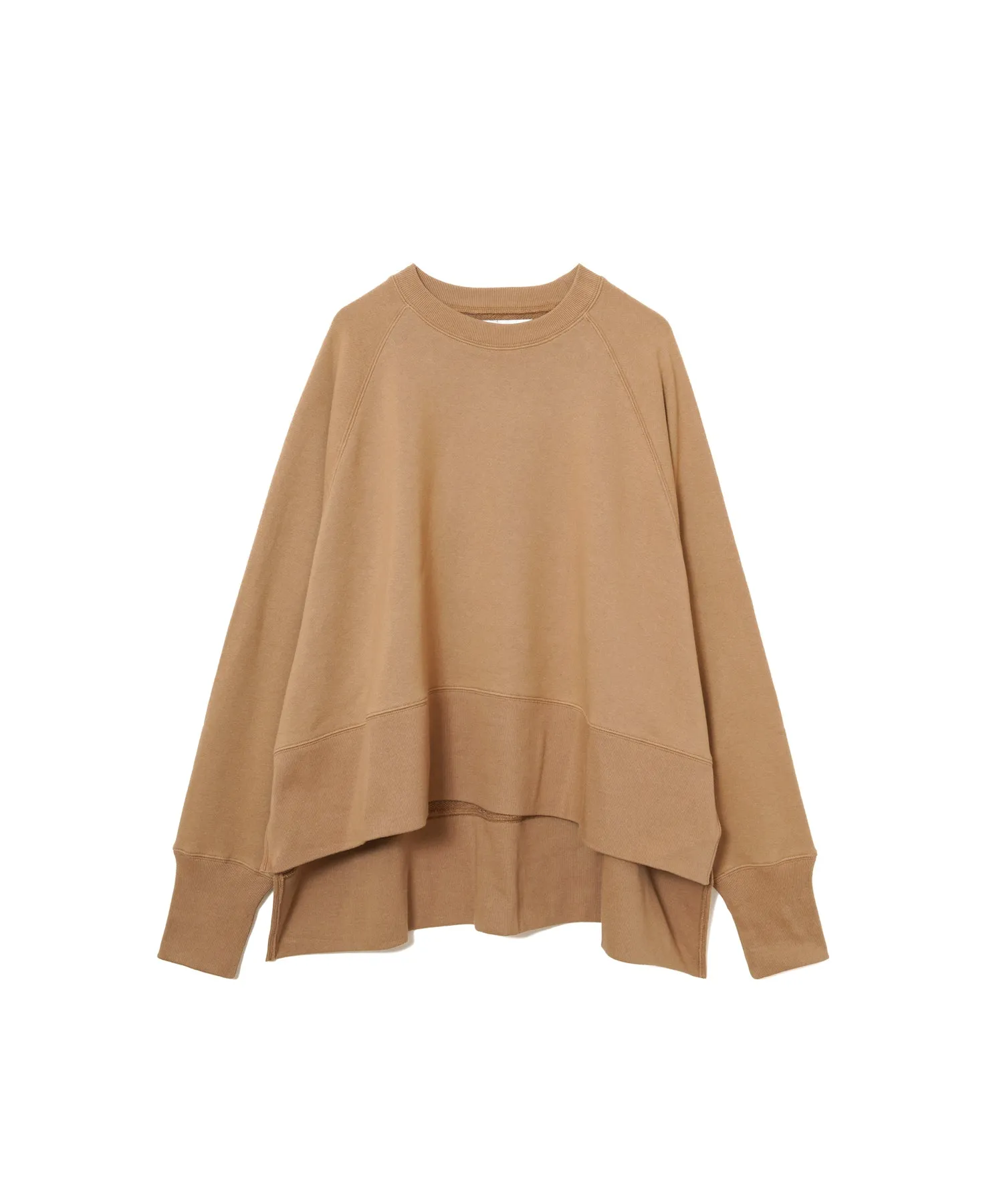 【WOMEN】THE FLATS SIDE SLIT BIG SWEAT