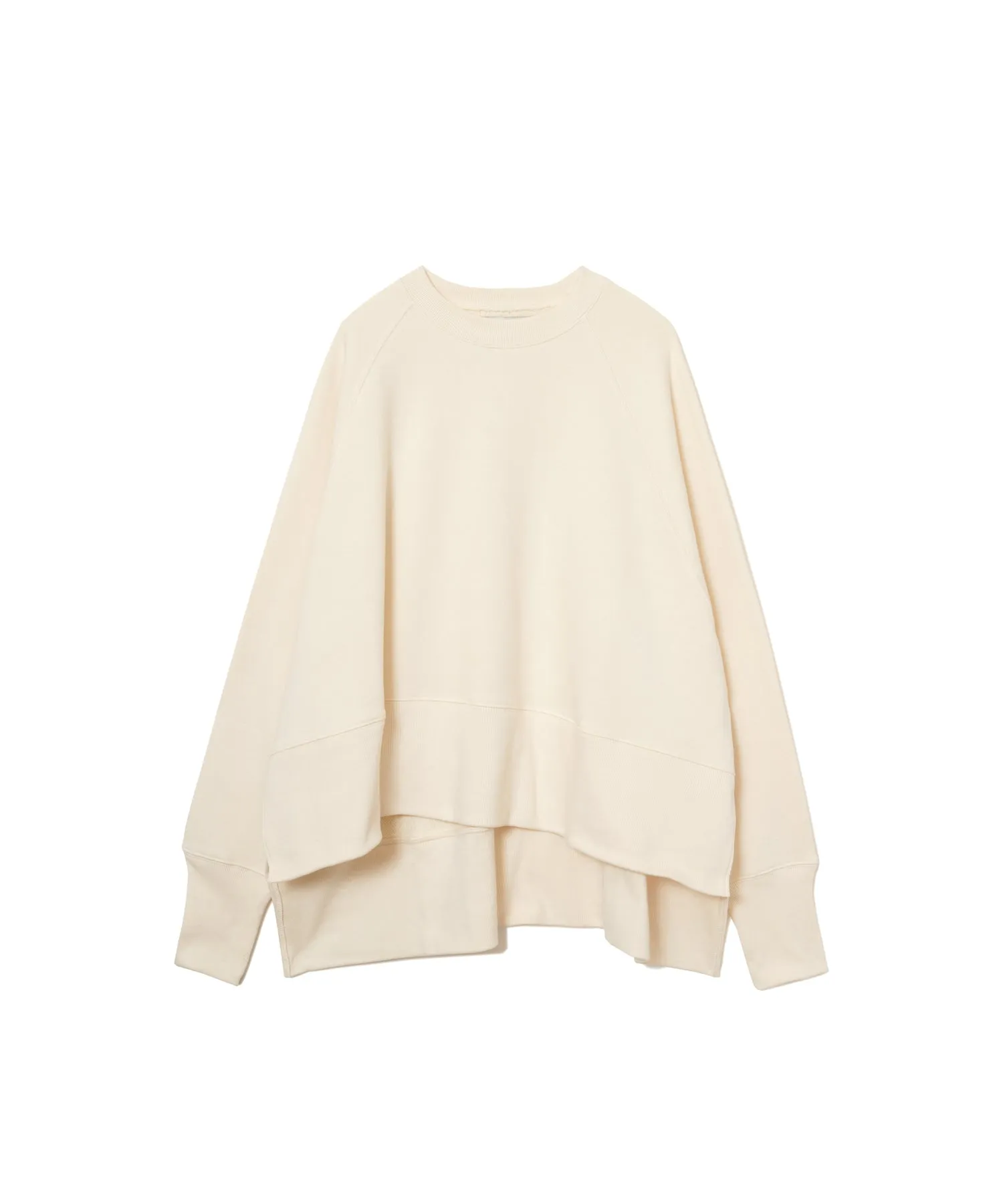 【WOMEN】THE FLATS SIDE SLIT BIG SWEAT