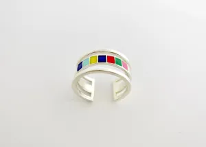 Won't-take-it-off, 'indradhanush' (rainbow) band ring