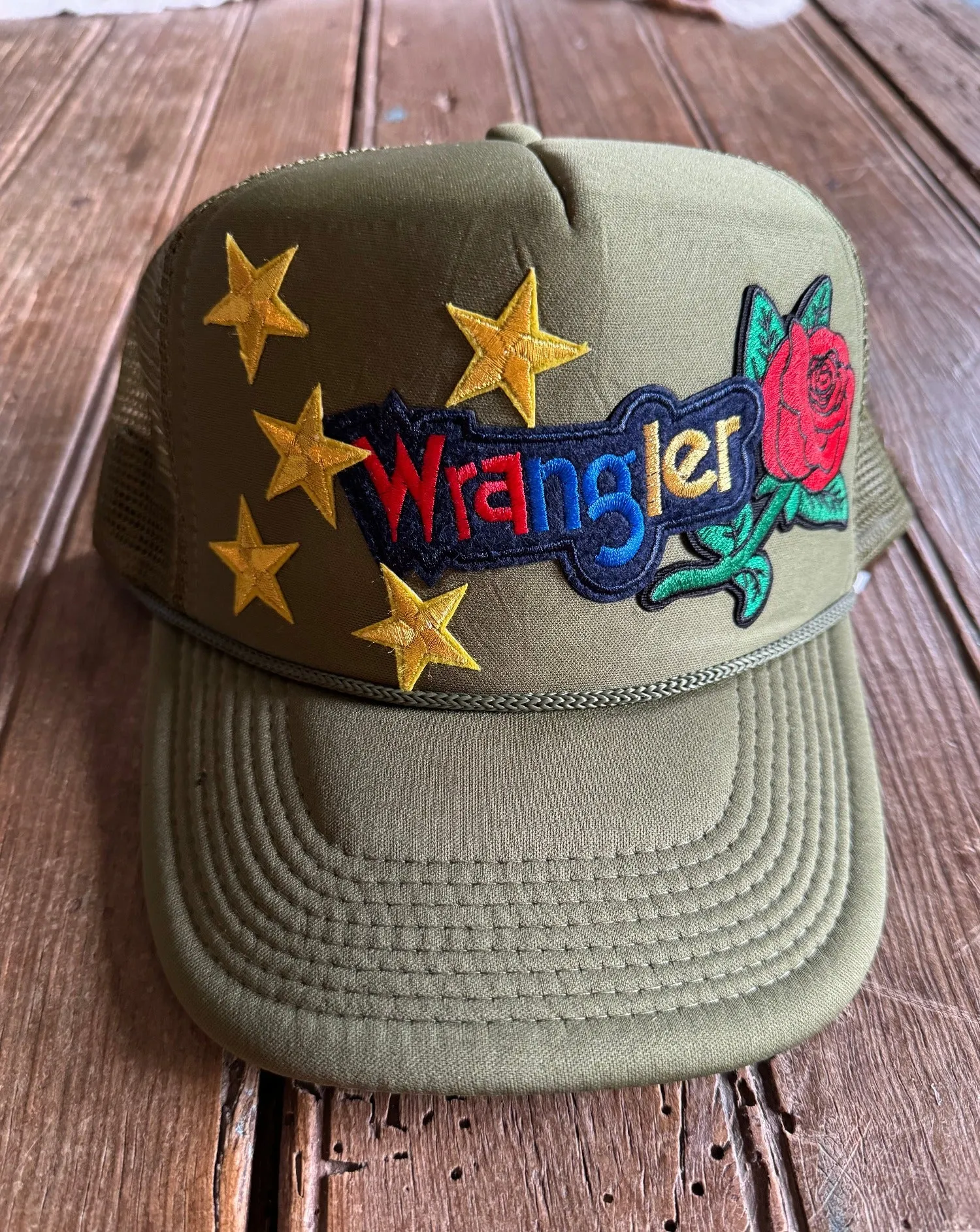 Wrangler and Roses Hat